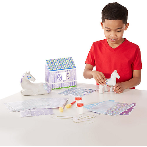 Набор для декупажа Melissa&Doug Лошадка и пони от Melissa & Doug