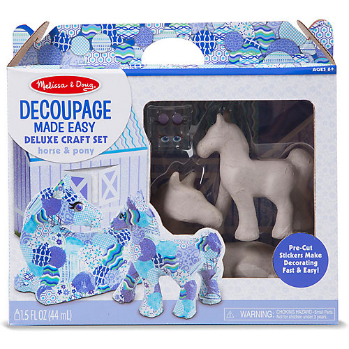 Набор для декупажа Melissa&Doug Лошадка и пони от Melissa & Doug