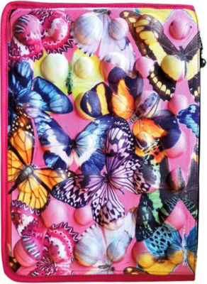 3D Папка-Чехол-Пенал MadPax Packfolio-PopButterfly Premium, 35х26х1 см