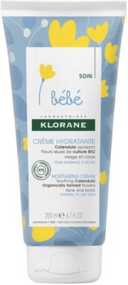 Крем для кожи Klorane Bebe с физио календулином, 200 мл