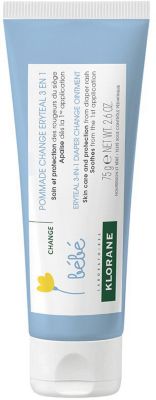 Крем для смены подгузников 3 в 1 Klorane Bebe Eryteal, 75 г