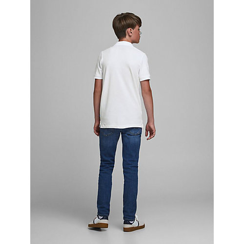 Поло Jack & Jones Junior - черный/белый от JACK & JONES Junior