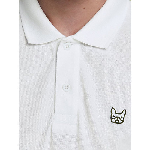Поло Jack & Jones Junior - черный/белый от JACK & JONES Junior