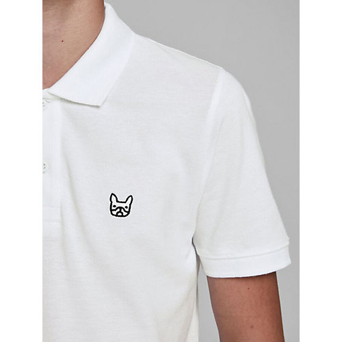 Поло Jack & Jones Junior - черный/белый от JACK & JONES Junior
