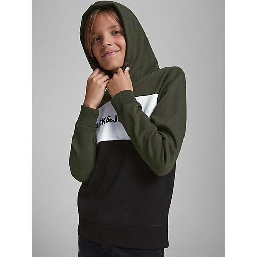 Худи Jack & Jones Junior - темно-зеленый от JACK & JONES Junior