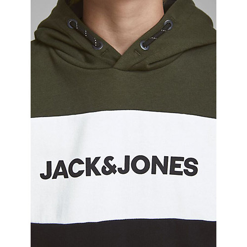 Худи Jack & Jones Junior - темно-зеленый от JACK & JONES Junior
