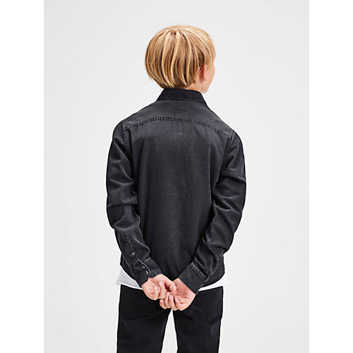 Джинсовая рубашка Jack & Jones Junior - черный от JACK & JONES Junior
