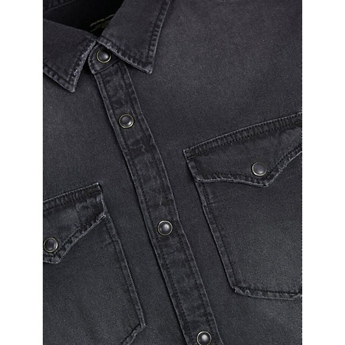 Джинсовая рубашка Jack & Jones Junior - черный от JACK & JONES Junior
