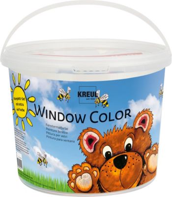 Fensterbild Window Color Bild Lustiger Teddybär Fensterfolie 091 
