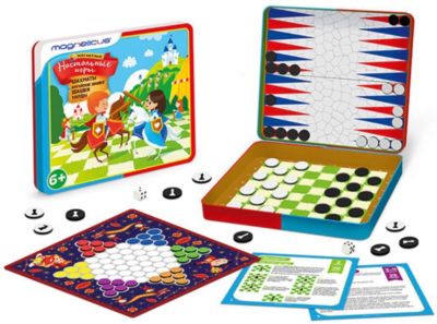 Магнитные настольные игры Magneticus 4-в-1