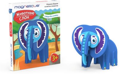 Игрушка сборная Magneticus Слон