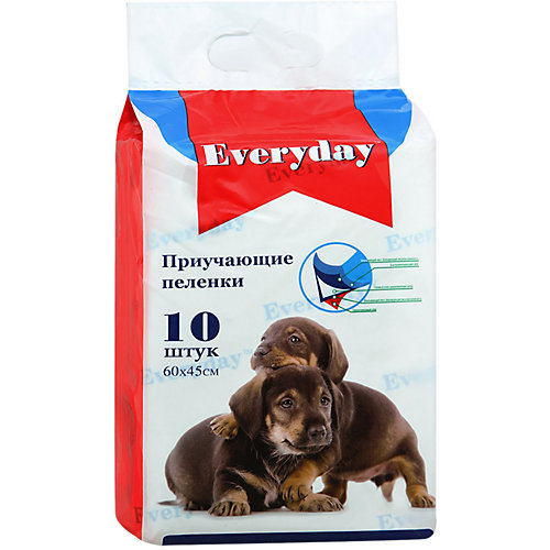 Впитывающие пелёнки Everyday для животных 10 шт, 60х45 см