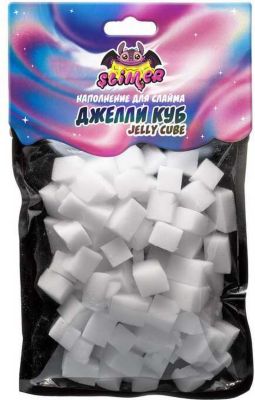 Наполнение для слайма Slimer Кубики из пены