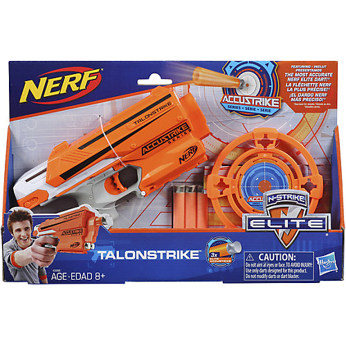 Бластер Nerf Elite Talonstrike, с мишенью от Hasbro