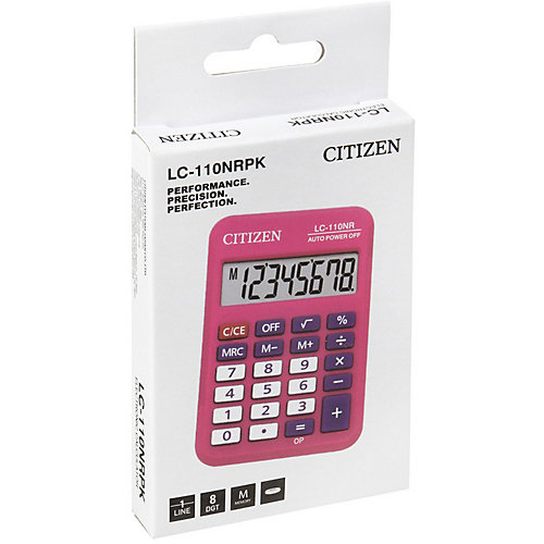 Калькулятор карманный Citizen LC-110NR-PK от Citizen