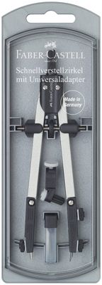 Готовальня Faber-Castell, 3 предмета