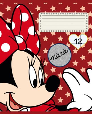 Тетрадь Полиграф Принт Minnie Mouse, 12 листов