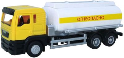 Автоцистерна Наша Игрушка "Огнеопасно", 20 см