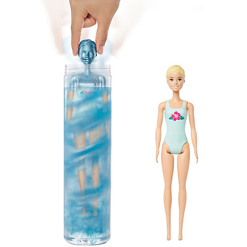 Кукла Barbie "Мода" Волна 3, меняет цвет от Mattel
