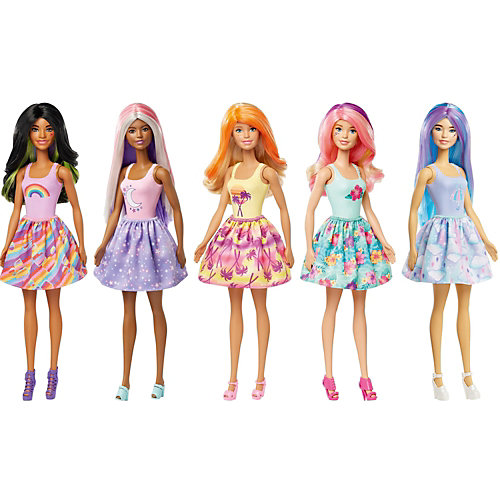 Кукла Barbie "Мода" Волна 3, меняет цвет от Mattel
