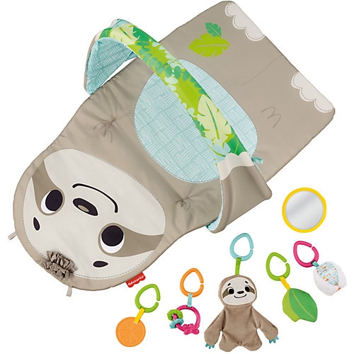 Развивающий коврик Fisher-Price Ленивец - разноцветный от Mattel