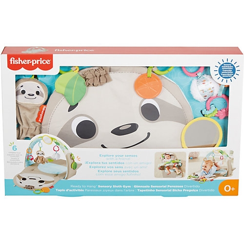 Развивающий коврик Fisher-Price Ленивец - разноцветный от Mattel