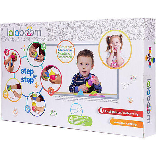 Игрушка развивающая Lalaboom, 36 предметов от Lalaboom