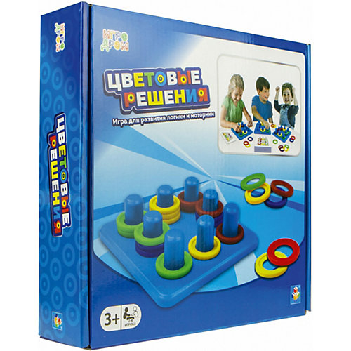 Игра настольная 1Toy Цветовые решения от 1Toy