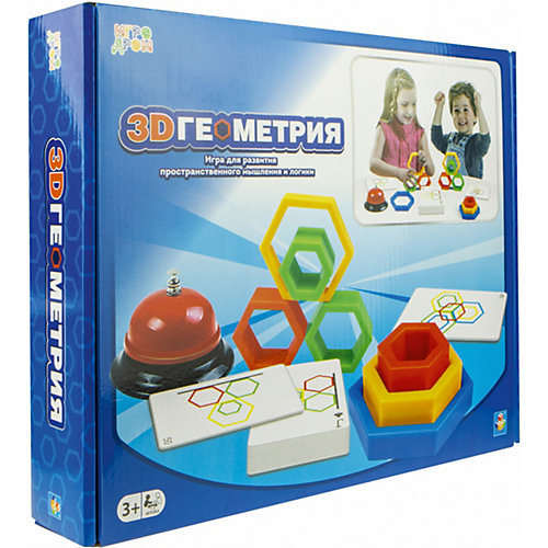 Игра настольная 1Toy 3D Геометрия от 1Toy