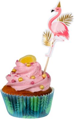 Cupcake-Förmchen Flamingo (6,5 cm), 50 Stück 2