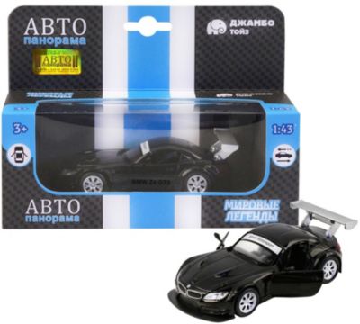 Машинка Автопанорама BMW Z4 GT3, 1:38
