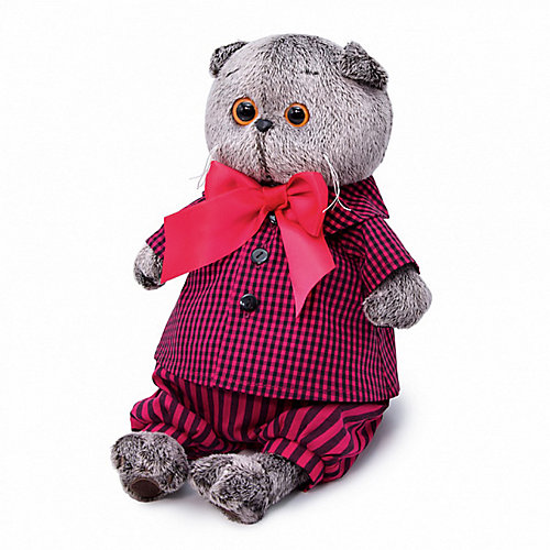 Мягкая игрушка Budi Basa Кот Басик в рубашке и штанах, 19 см от Budi Basa