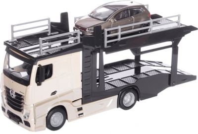 Игровой набор Bburago Street fire Mercedes-benz actros, 1:43