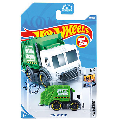 Базовая машинка Hot Wheels Total Disposal от Mattel