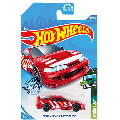Базовая машинка Hot Wheels Custom 01 Acura Integra GSR от Mattel
