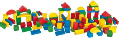 100 Bausteine Bauklötze bunt Bausteine für Kinder 