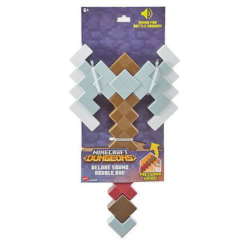 Оружие Minecraft Обоюдоострый топор от Mattel