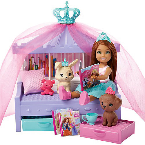 Игровой набор Barbie "Приключения принцессы Челси" Время историй принцессы от Mattel