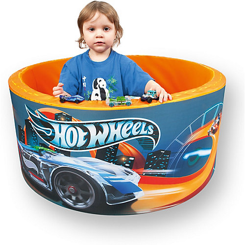 Сухой бассейн Hotenok Hot Wheels "Гонки по крышам" с шариками от Hotenok