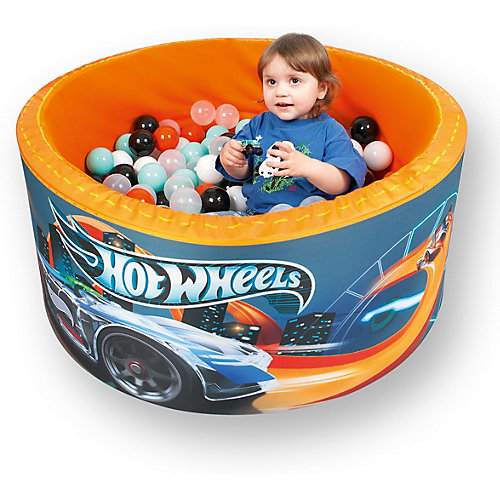 Сухой бассейн Hotenok Hot Wheels "Гонки по крышам" с шариками от Hotenok
