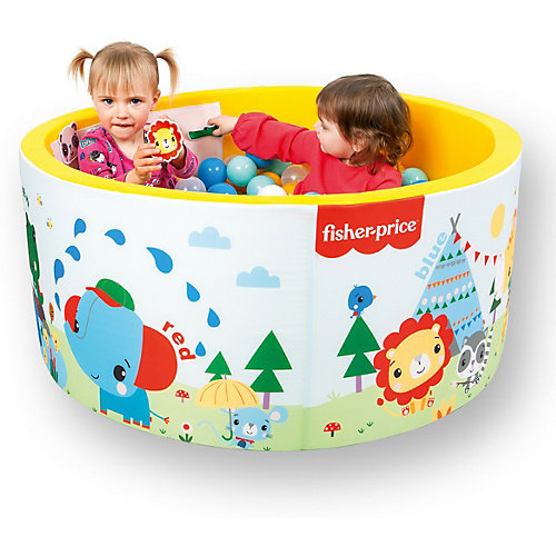 Сухой бассейн Hotenok Fisher Price "Учим цвета" с шариками от Hotenok