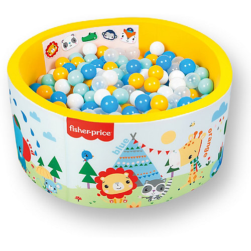 Сухой бассейн Hotenok Fisher Price "Учим цвета" с шариками от Hotenok