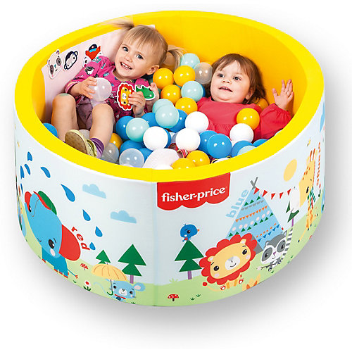 Сухой бассейн Hotenok Fisher Price "Учим цвета" с шариками от Hotenok