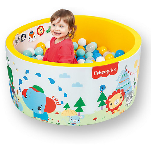 Сухой бассейн Hotenok Fisher Price "Учим цвета" с шариками от Hotenok