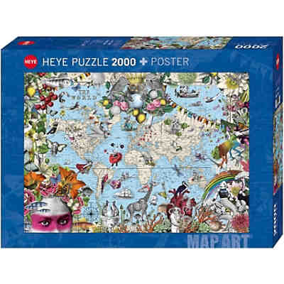 Puzzle Quirky World,  2000 Teile