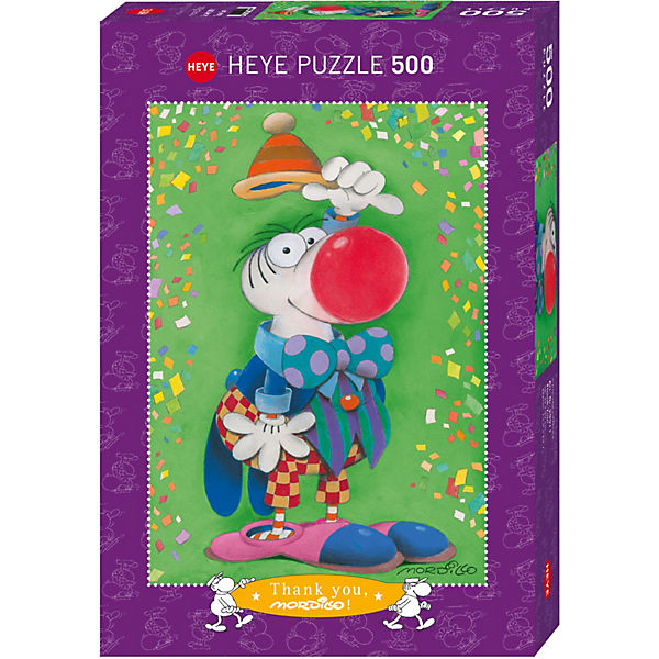 Puzzle Thank you!, Mordillo, 500 Teile