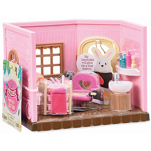Игровой набор Li'l Woodzeez "Салон красоты", 24 элемента от Li'l Woodzeez