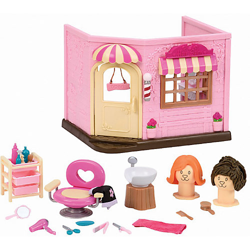 Игровой набор Li'l Woodzeez "Салон красоты", 24 элемента от Li'l Woodzeez