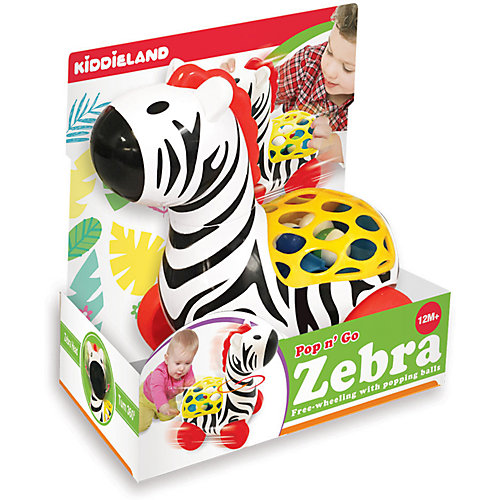Игрушка-каталка Kiddieland "Зебра" от Kiddieland
