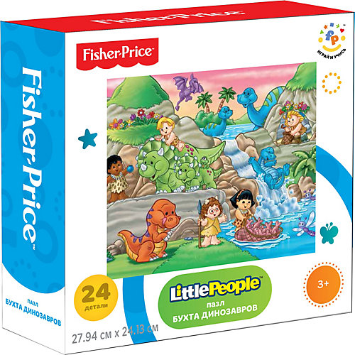 Пазл Fisher-Price "Бухта динозавров", 24 элемента